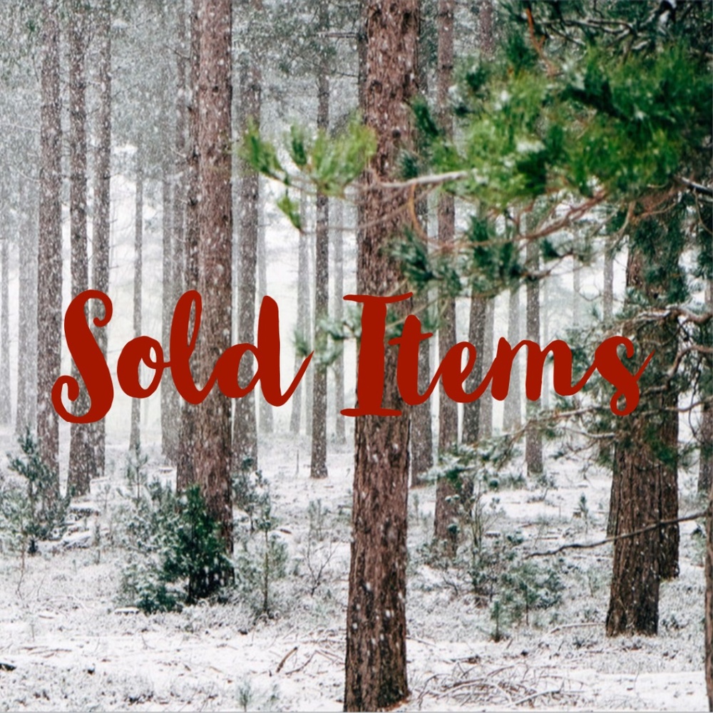 Sold Items - Use these to guide your offer!